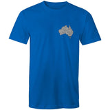 Stylish Australia Maze T-Shirt with "Explore with 4xAdventures" on back - Men's T-Shirt