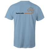 Stylish Australia Maze T-Shirt with "Explore with 4xAdventures" on back - Men's T-Shirt