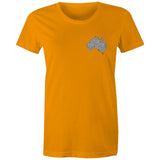 Stylish Australia Maze T-Shirt with "Explore with 4xAdventures" on back - Women's T-Shirt