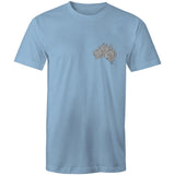 Stylish Australia Maze T-Shirt with "Explore with 4xAdventures" on back - Men's T-Shirt