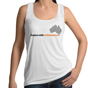 Explore with 4xAdventures - Women's Singlet