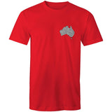 Stylish Australia Maze T-Shirt with "Explore with 4xAdventures" on back - Men's T-Shirt