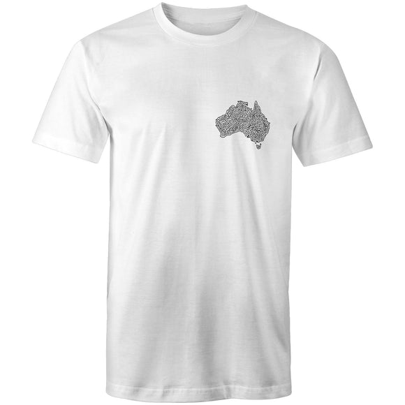 Stylish Australia Maze T-Shirt with 