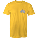 Stylish Australia Maze T-Shirt with "Explore with 4xAdventures" on back - Men's T-Shirt