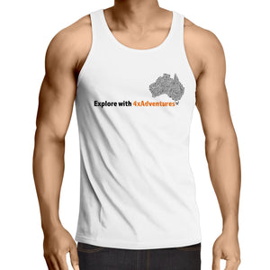 Explore with 4xAdventures - Men's Singlet Top